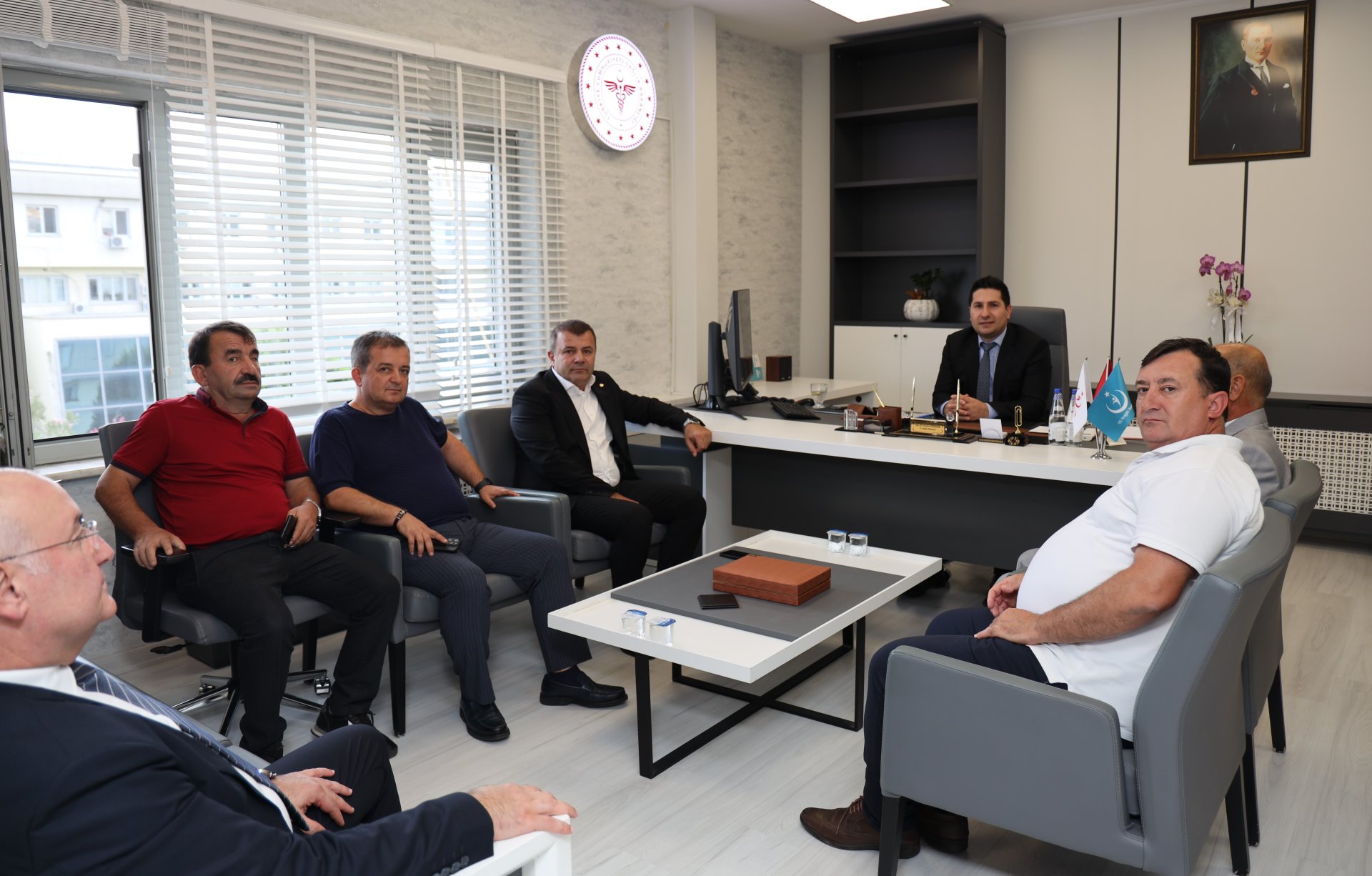 Sağlık İl Müdürü Kayhan Özdemir'e Hayırlı Olsun Ziyareti