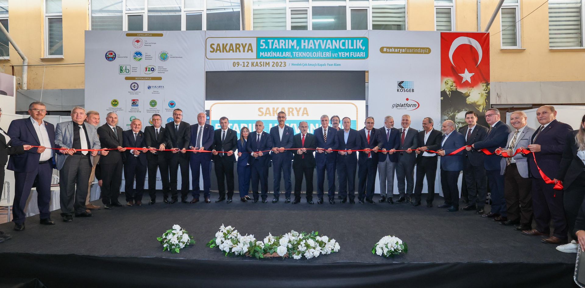 Tarım, Hayvancılık Makinaları, Teknolojileri ve Yem Fuarı Hendek’te 5. kez kapılarını ziyaretçilerine açtı