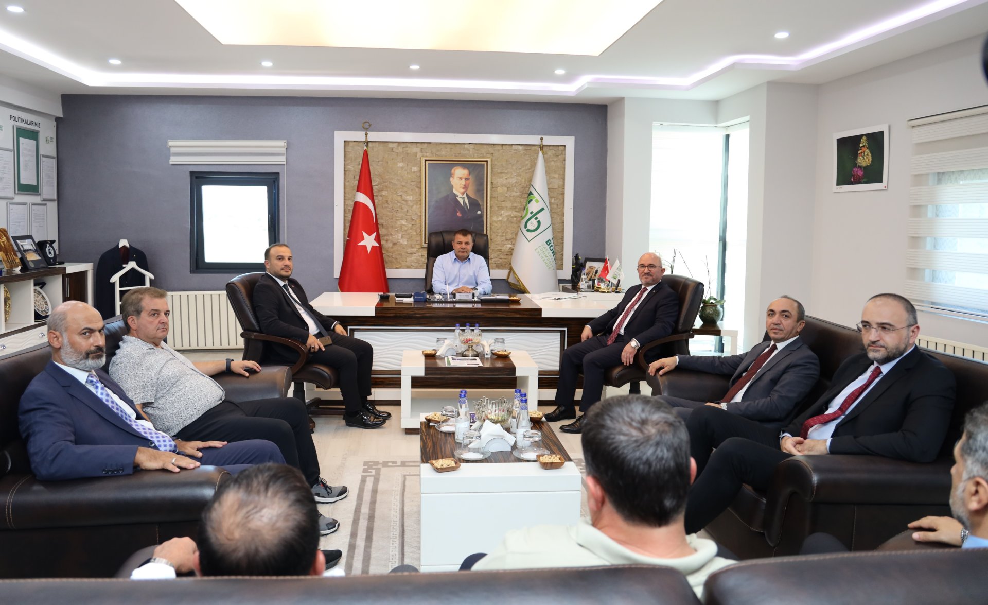 TSE Yönetim Kurulu Başkanı Mahmut Sami Şahin'in Ziyareti