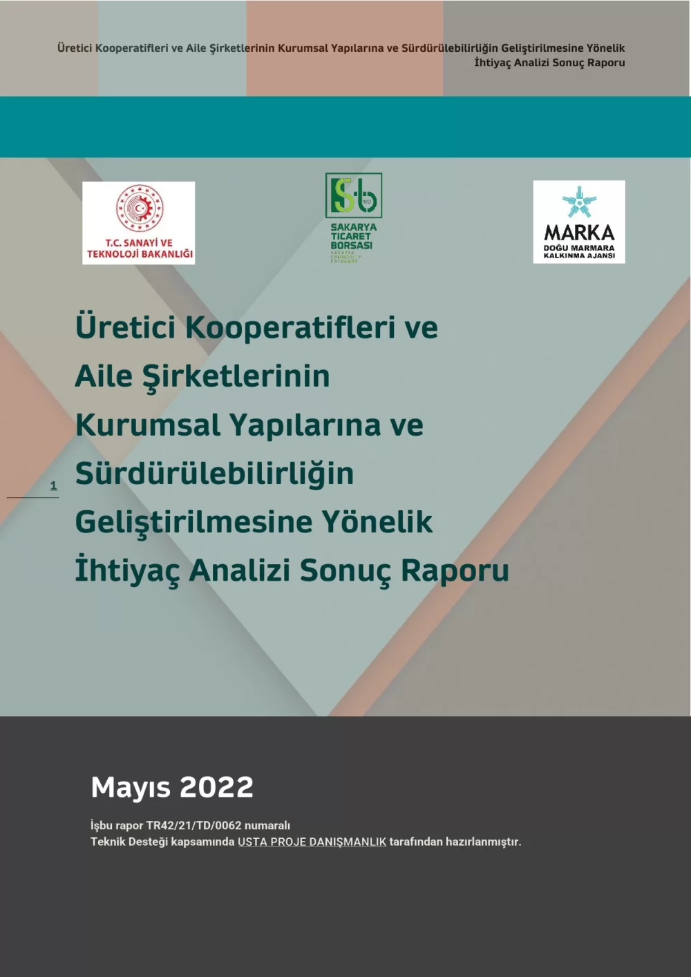 Üretici Kooperatifleri ve Aile Şirketlerinin Kurumsal Yapılarına ve Sürdürülebilirliğin Geliştirilmesine Yönelik İhtiya&ccedi